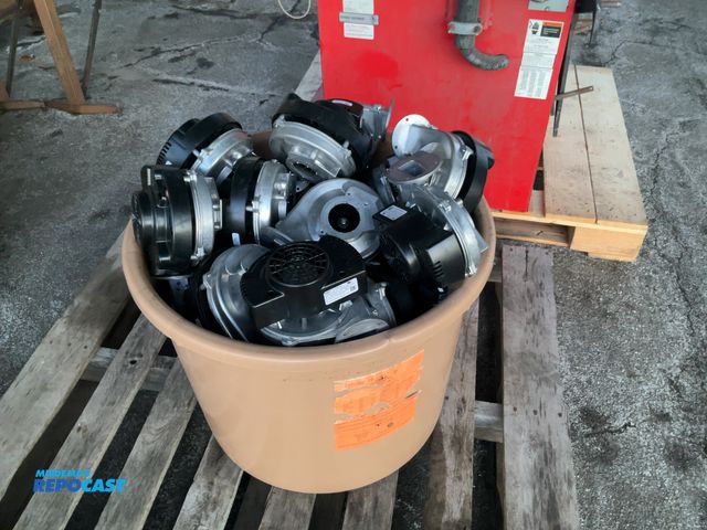 Lot 2-19630 - Bucket of Fasco Blower Cooling Fans