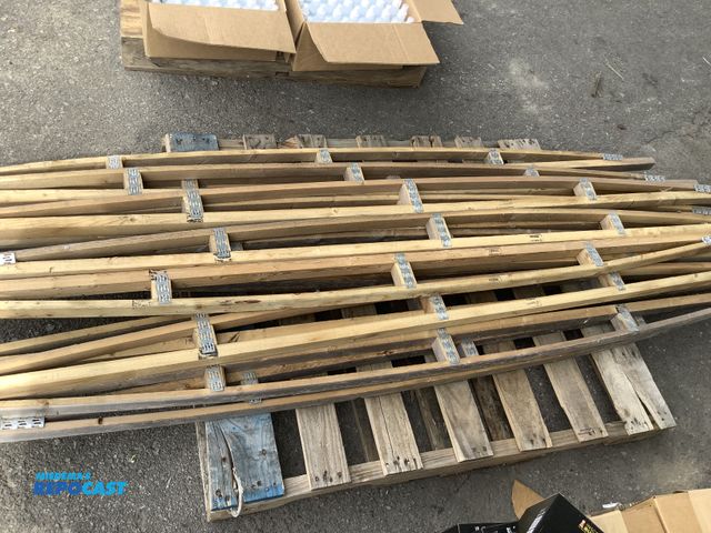 Lot 2-27248 - Skid lot of approximately 17 bow trusses