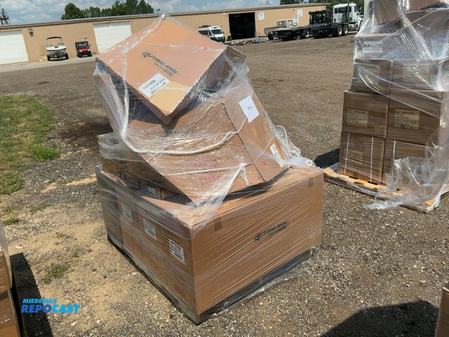 Lot 2-11246 - Skid of New Automann Bumper End Caps, Fender Mount Kit, Fender Bracket Kits, and Bumper Supports, (1...