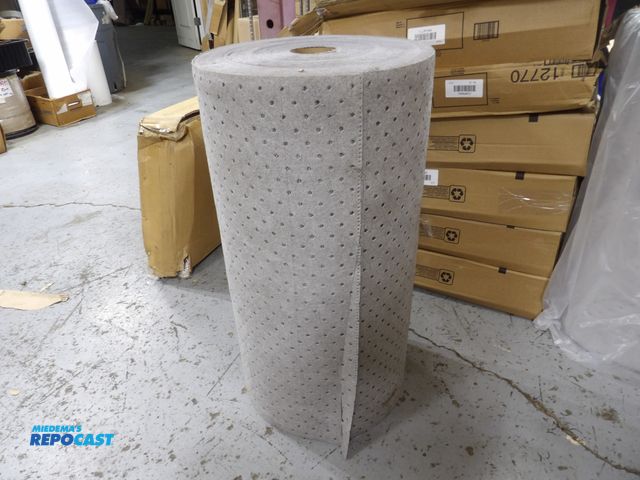 Lot 2-51066 - new brady SPC absorbent pad roll, 30" x 300', made in USA