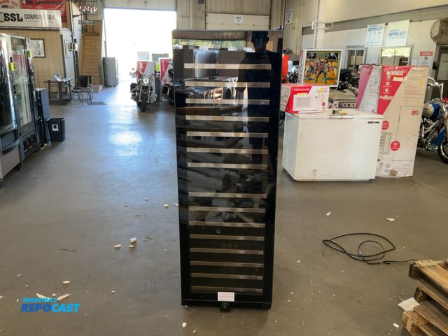 Lot 2-27765 - Scratch & Dent Vinotemp EL-142TSST 155-Bottle Dual-Zone Wine Cooler