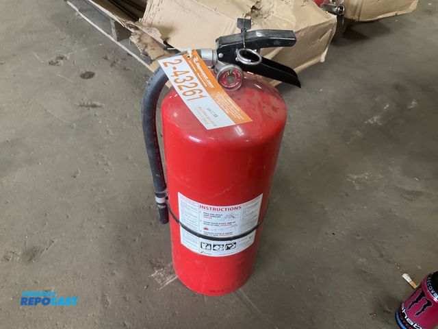Lot 2-43261 - Kidde 20 lb dry chemical fire extinguisher, unknown last inspection date, needs recharge