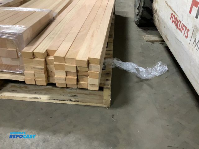 Lot 2-93512 - 35 New Pieces of unfinished planned red oak boards 3/4” x 1 5/16” x 48 3/4”