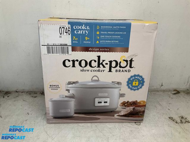 Lot 2-65838 - Crock-pot 7 qt. Slow Cooker