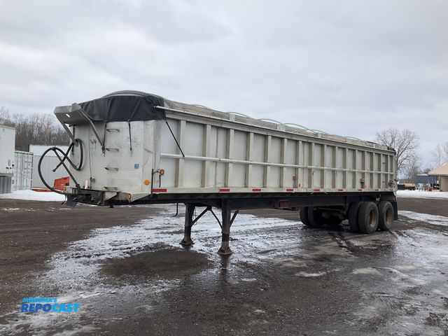 Lot 2-42532 - 1974 Gilmore 35’ Aluminum Dump Trailer