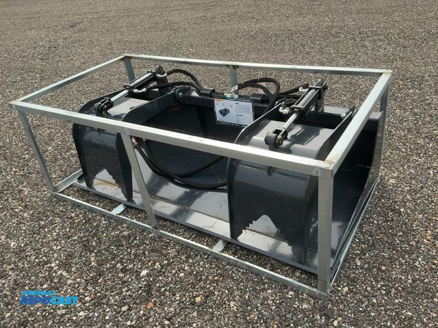 Lot 2-40792 - New Wolverine 72" Grapple Bucket Skid Steer Attachment, Model GB-11-72W, 550 lbs, 12-20 GPM, Univers...