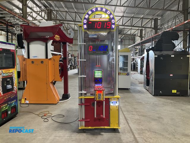 Lot 2-90920 - Benchmark 131 Monster Drop Skill-based redemption games, prize merchandisers, and ticket stations