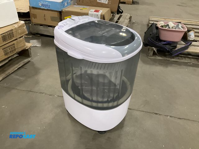 Lot 2-65748 - New Washer/dryer FP11115USXPB2T-848CS Washer (1) white mini portable washing machine 20” tall
