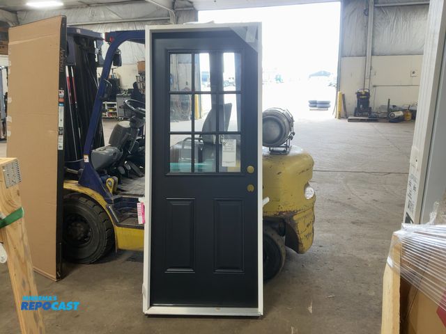 Lot 2-23336 - Masonite 32” Entrance Door, 32”x80” Door, 4-9/16” Frame, LH In-Swing, Nickel Hinges, Sill Plate, Unu...