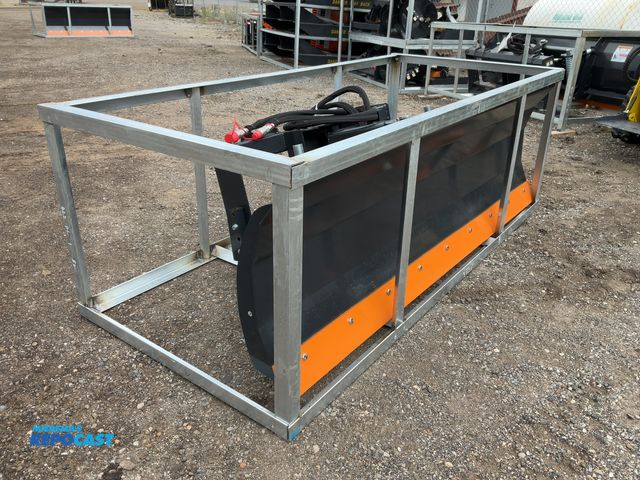 Lot 2-10180 - New Wolverine DB-15-84W Skid Steer Snow Blade 84” Quick Attach Hydraulic Powered