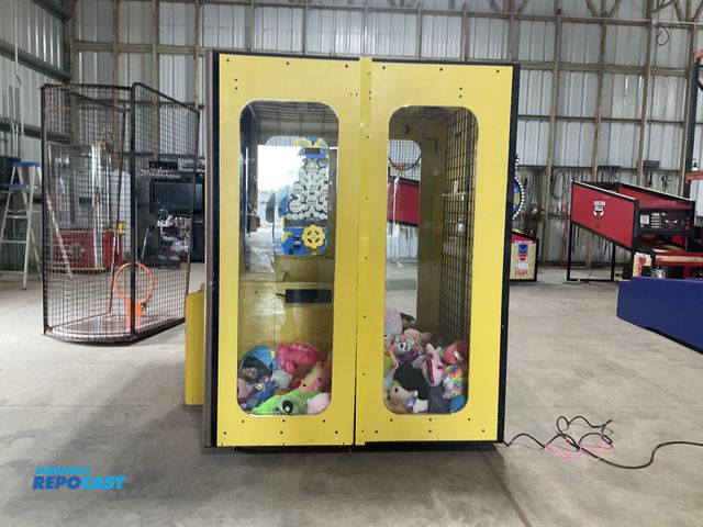 Lot 2-90919 - Smart Industries Monster Crane commercial-grade arcade claw machine built to handle jumbo-sized plus...