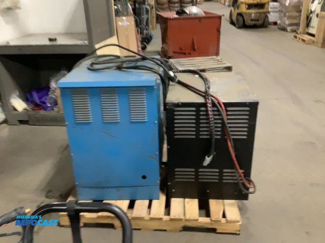 Lot 2-19689 - Lot of (2) Forklift Battery Chargers Including Applied Energy Solutions WorkHorse Series 3 12Y0540X3...