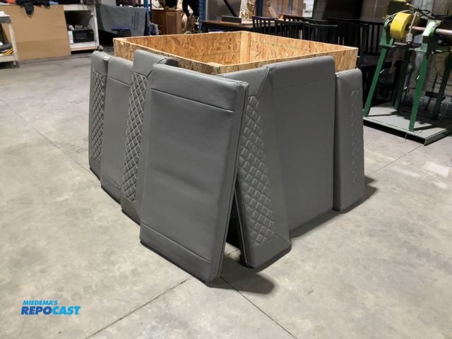 Lot 2-90750 - 7 Piece RV Cushion Set- Gray