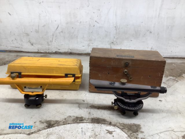 Lot 2-25302 - Burger 190 vintage level and burger 1183L level