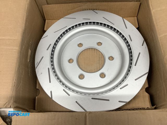 Lot 2-91034 - EBC Brakes USR7844 for 2021-2024 Ford F-150 USR Slotted Rear Rotors