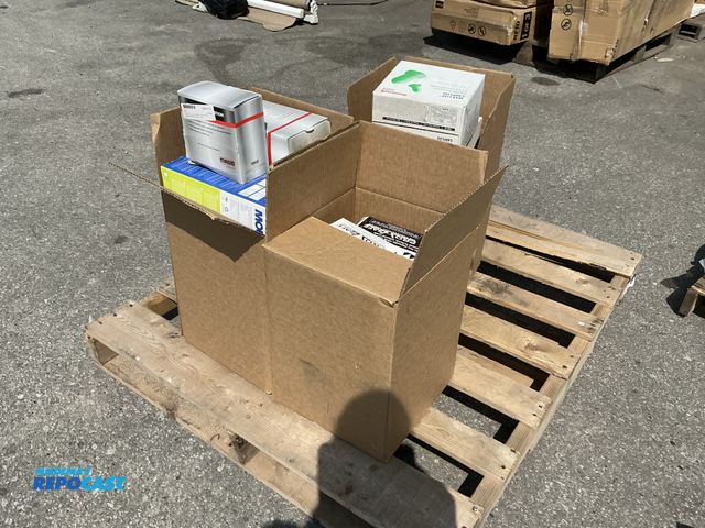Lot 2-13277 - Lot of disposable foam earplugs non medical nitrile gloves lense cleaning disposable rags
