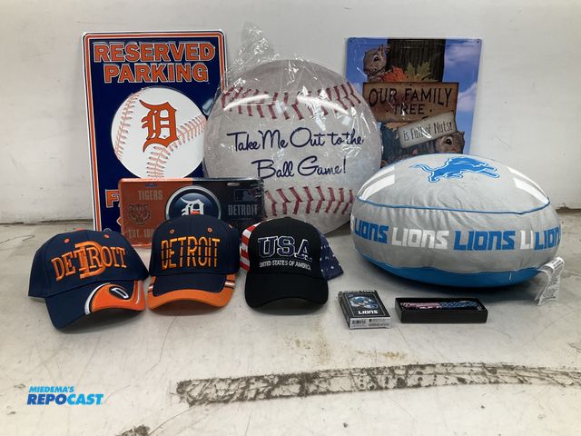 Lot 2-93315 - lot of asst. sport Memorabilia and other misc.