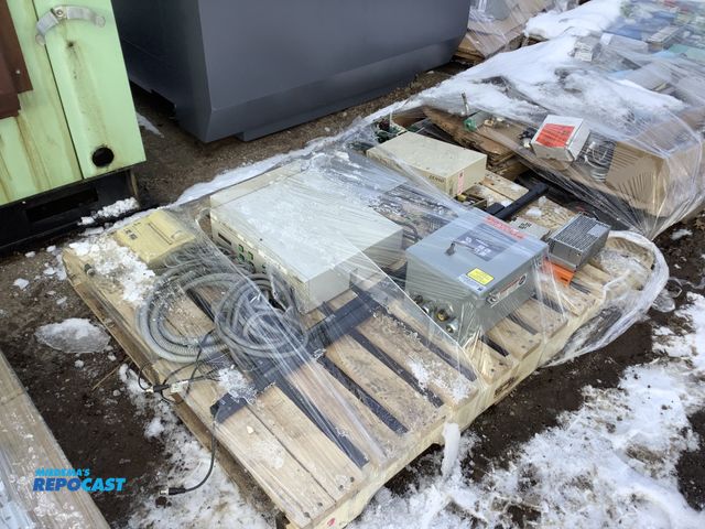 Lot 2-19462 - Skid Lot of Industrial Electronics Including Rodix Feeder Cube, Thermal Printer, Denso Welder-I1, Sa...