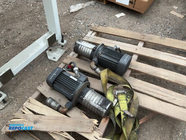 Lot 2-69472 - (2) Grundfos motors model#A98992023-P3-2215-0058