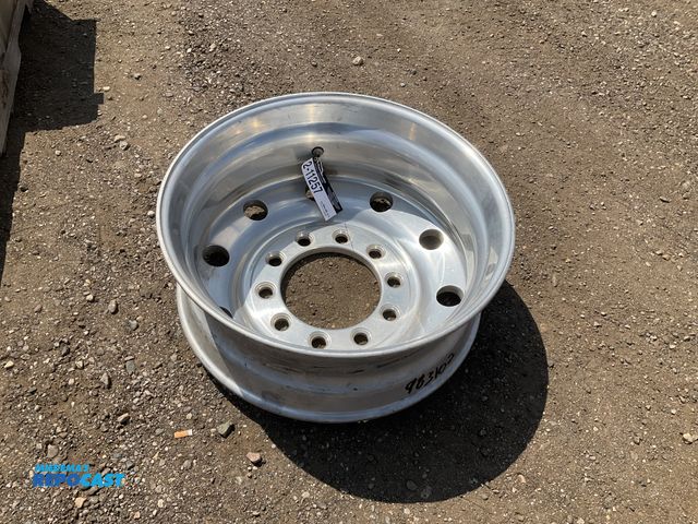Lot 2-11257 - (1) Alcoa aluminum 24.5x8.25 semi wheel, used