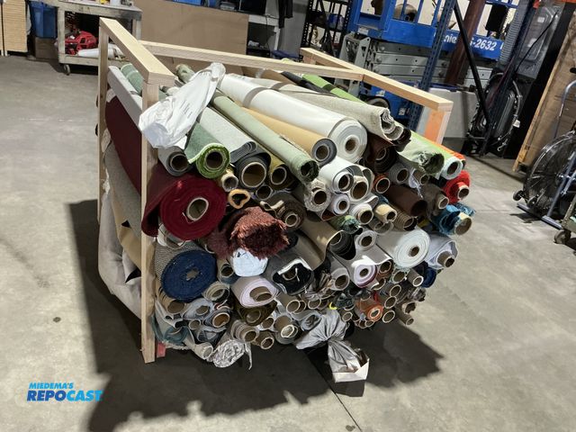 Lot 2-35780 - Pallet of Rolls of Miscellaneous Fabric