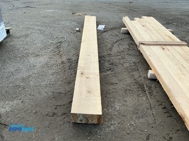 Lot 2-33706 - 5" thick x  12" wide x 12' long Maple Mantle/Beam