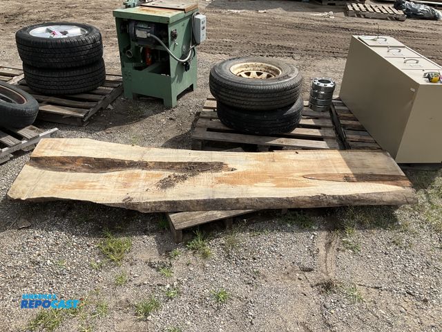 Lot 2-27511 - Maple wood slat - approx. 8’ 8” long x 31” wide x 2.5”
