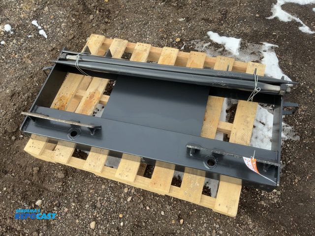 Lot 2-42360 - New JCT Bale Spear Skid Steer Attachment, Universal Quick Attach, Has Two Spears that Stick Out Appr...