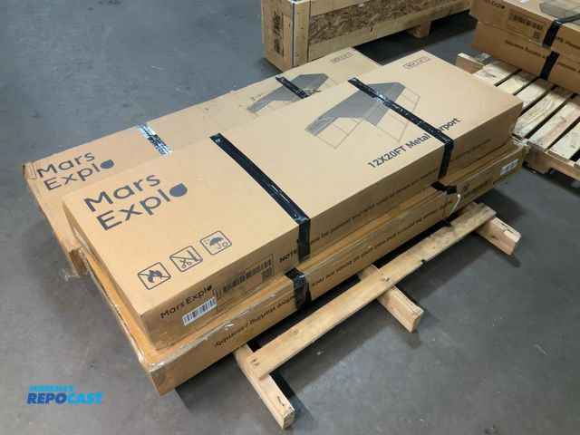 Lot 2-93962 - New Mars Explo 12’x20’ metal carport building