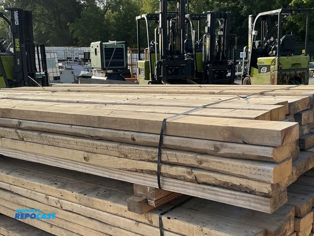 Lot 2-10480 - (50) dimensional lumber recycled planks - 2” x 4” x 80"