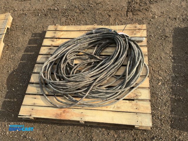 Lot 2-40847 - Skid of assorted used welding leads