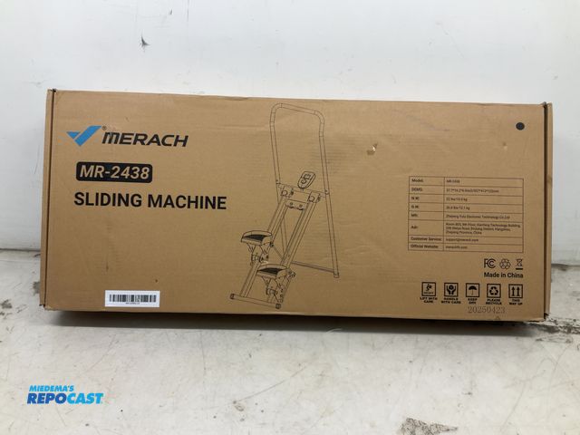 Lot 2-72986 - New Merach MR-2438 Sliding machine