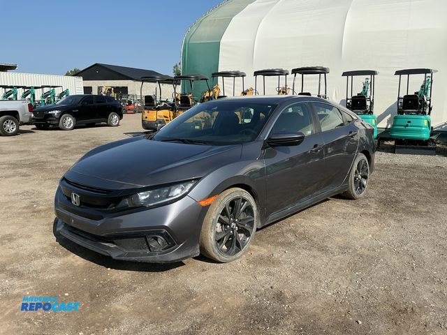 Lot 2-30500 - 2019 Honda Civic Sport Sedan FWD