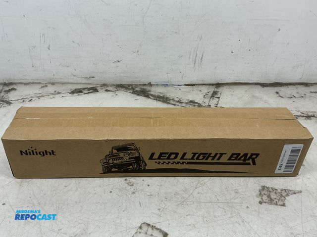 Lot 2-15043 - New in box 20” NiLight LED light bar. Comes with harness and switch