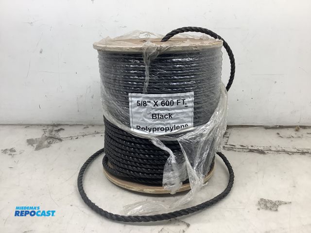 Lot 2-92836 - 5/8 x 600' Poly Propylene Rope