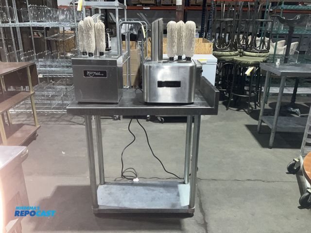 Lot 2-55139 - Lot including (1) Barmaid model GP100 countertop glass polisher (115 volt/single phase), (1) Barmaid...