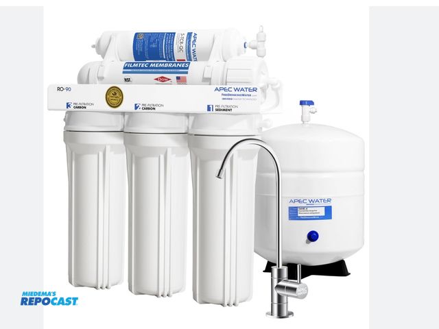 Lot 2-19888 - Apec Water RO-90 – Ultimate 5-Stage 90 GPD High Output Reverse Osmosis Water Systems for Drinking Wa...