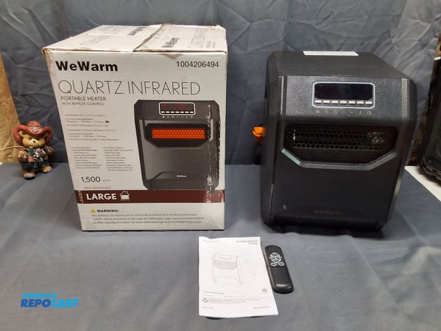 Lot 2-10656 - WEWARM QUARTZ INFRARED PORTABLE HEATER. WORKS