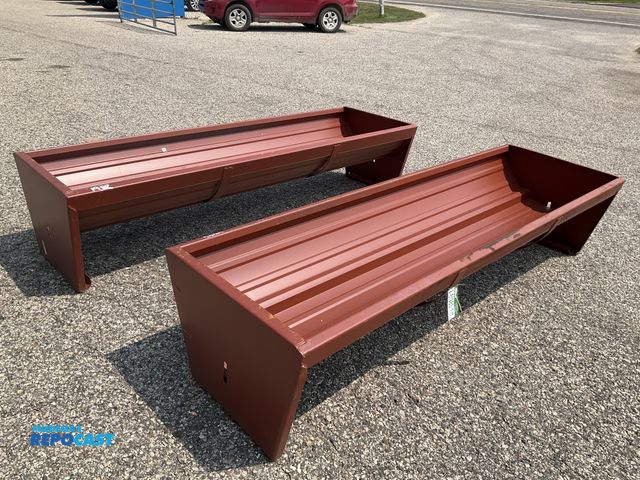 Lot 2-61983 - Kit Containers LLC CFX-90 Heavy Duty Cattle Feeder 2 Brown 90" Heavy Duty Cattle Feeder