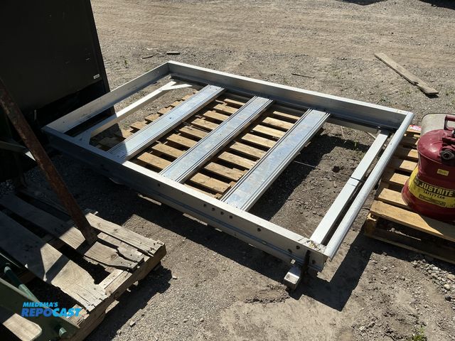 Lot 2-76970 - Metal short bed pull out carrier attachment approx. 75”x49”