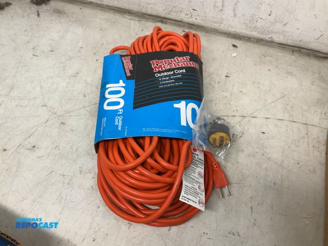Lot 2-18562 - Popular Mechanics 100’ Outdoor Extension Cord