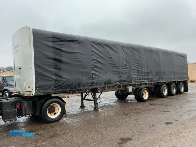 Lot 2-11026 - 1994 East 48’ Aluminum Flatbed with Rolling Tarp System Semi-Trailer