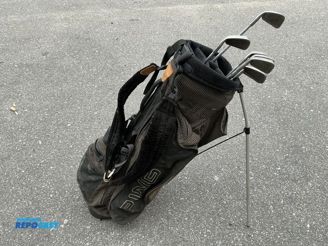 Lot 2-96577 - Ping Golf Bag with various Clubs