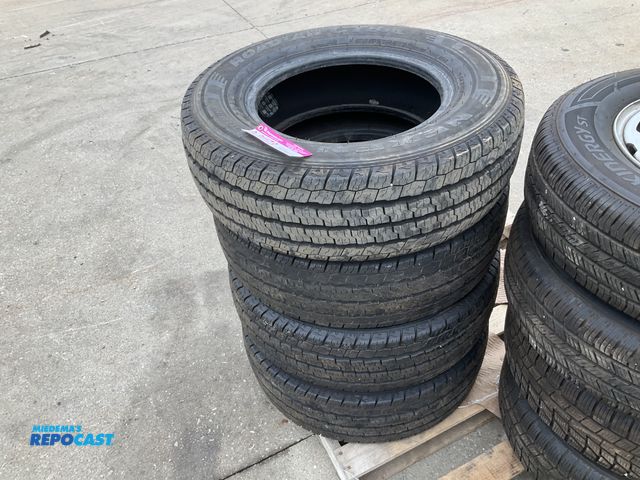 Lot 2-21173 - (4) 225/75R16 tires, date codes of 2020 or older, used