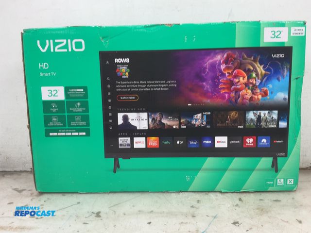 Lot 2-19387 - Vizio HD Smart TV Vizio 32" HD Smart TV 720P LED w/ Alexa Compatibility. Google cast built in. Bluet...
