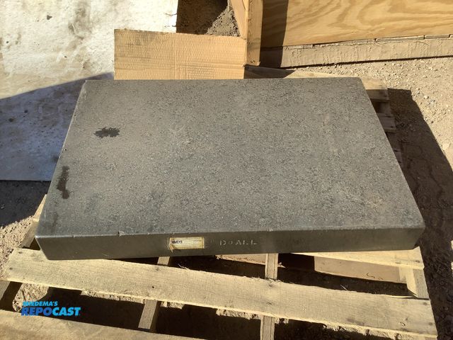 Lot 2-34803 - DoALL Granite Surface Plate