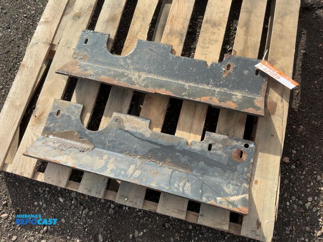 Lot 2-42989 - (2) Rear Weight Plates for Bobcat Skid Steer, approx. 30”x9-3/4”