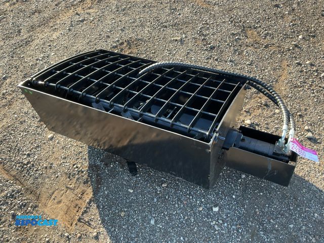 Lot 2-21850 - New SDLANCH Concrete Mixer Mini Skid Steer Attachment, manual lower discharge hole, approx. 3' wide ...