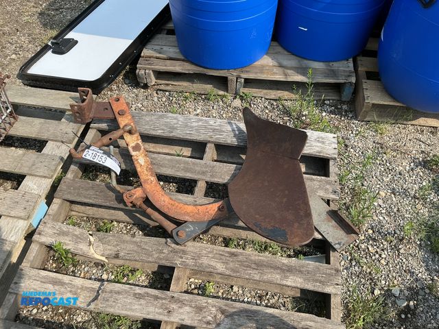 Lot 2-18153 - Brinley Garden Tractor Sleeve Hitch Plow.