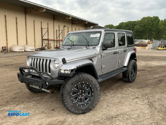 Lot 2-90345 - 2018 Jeep Wrangler JK Unlimited Sahara SUV 4x4